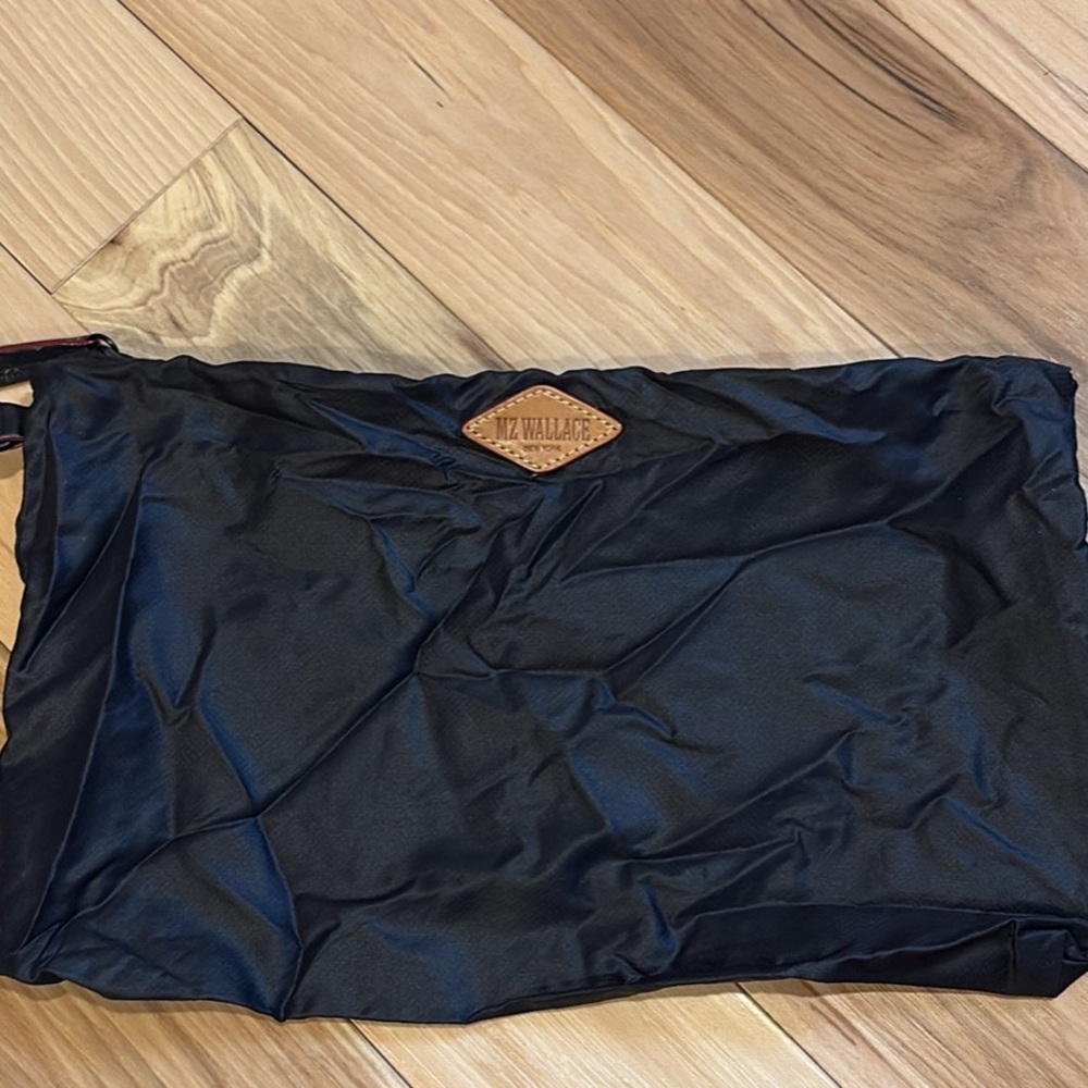 MZ Wallace Black Nylon Pouch